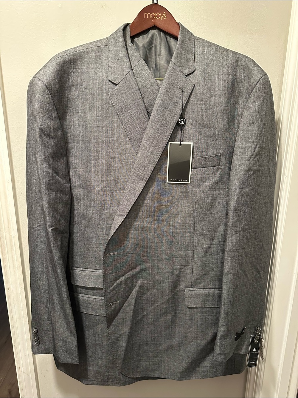 Gray Men's Suit Jacket - Sean John